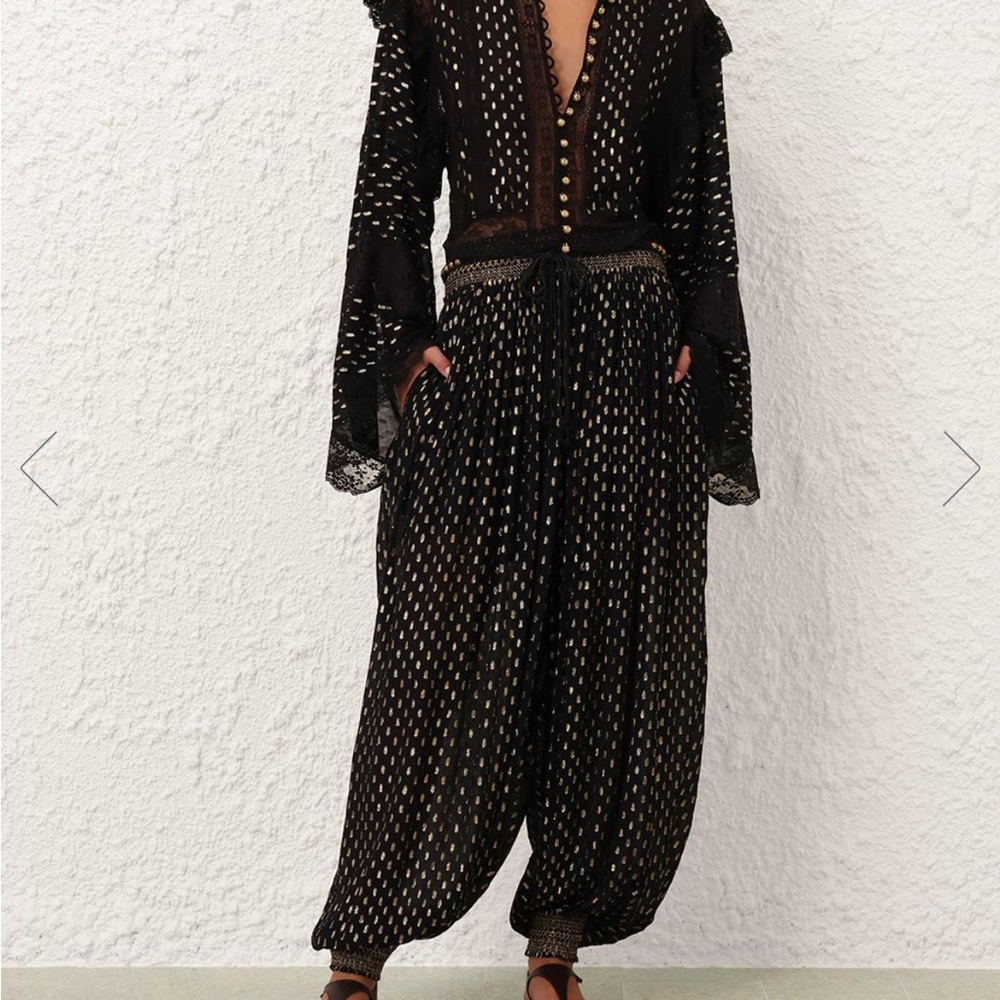 Zimmermann Black and Gold RHIANNON